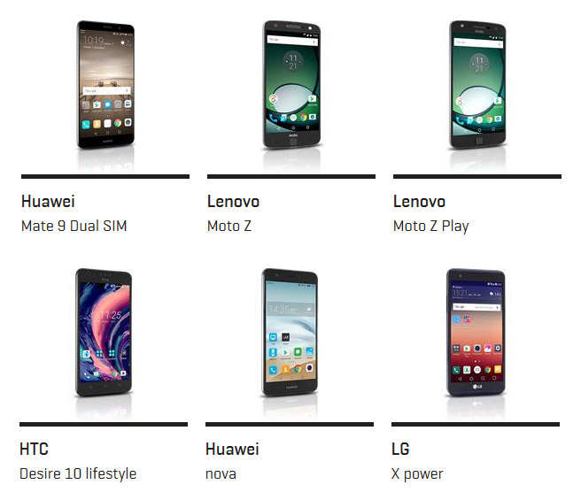 Mobilni telefoni LTE